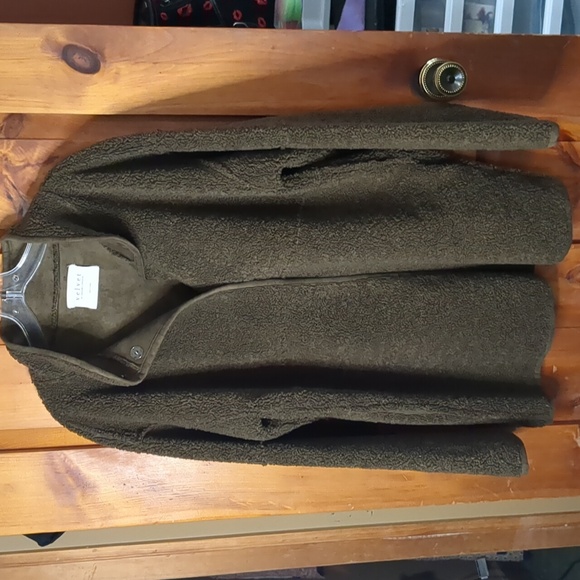 VELVET by Graham and Spencer* reversible ALBANY faux suede Sherpa jacket size L - Picture 4 of 17